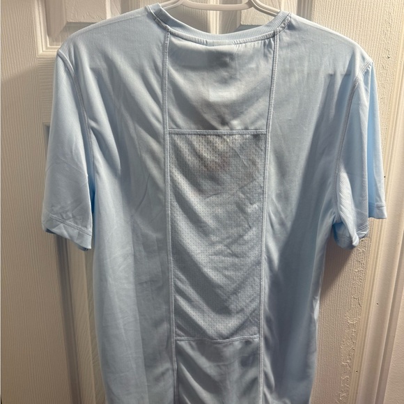 Reebok Sky Blue RUN Tee - Picture 2 of 6